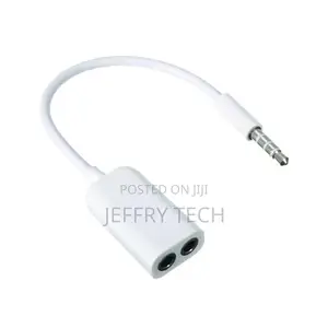 3.5mm Stereo Audio Earphone Splitter Cable Adapter for Appl