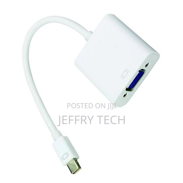 Mini Display Port to VGA Adapter - White - thumbnail 3