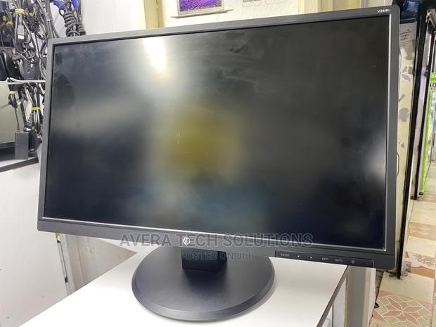 Hp V244h Monitor - 23.8" - Black