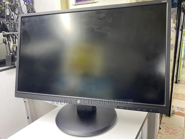 Hp V244h Monitor - 23.8" - Black - thumbnail 3