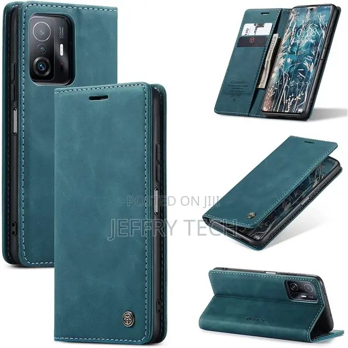 Flip Wallet Leather Cover With Card Holder Xiaomi 11t/ Mi