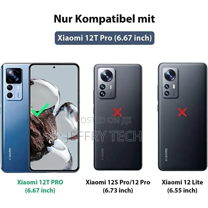 Nillkin Case Compatible With Xiaomi 12T Pro 5G Case (6.67 In