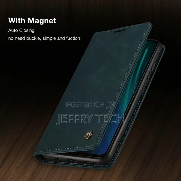 Caseme Leather Case for Redmi Note 11 Retro Magnetic - thumbnail 3