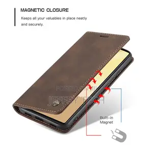 Caseme Google Pixel 6 Pro Wallet Magnetic Case Coffee