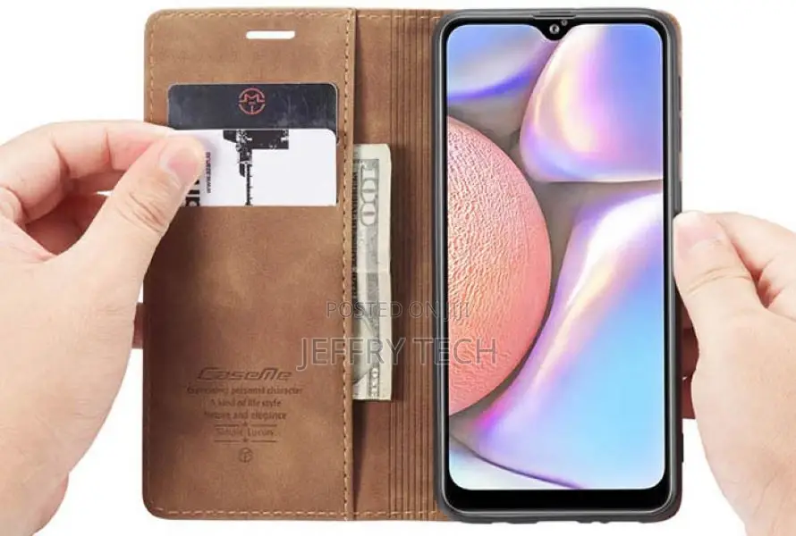 Leather Case for Samsung Galaxy A10S Wallet Cover With Card