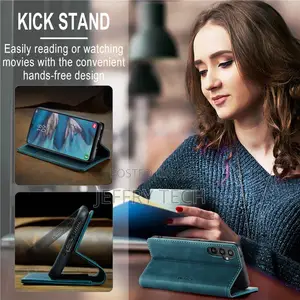 Leather Card Wallet Flip Cover for Samsung Galaxy A34 5G