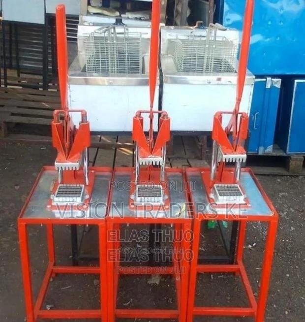 Commercial Chips Cutter Red - main view