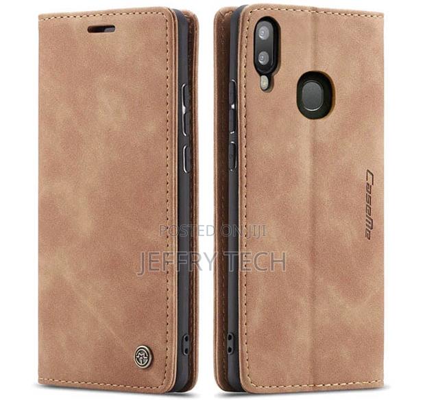 Samsung Galaxy A20 A30 Flip Leather Wallet Phone Case Cover - main view