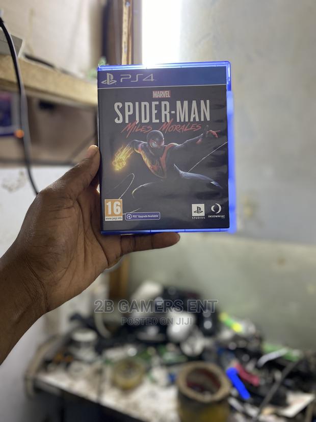 Spiderman Moral Miles, Ps4 - main view