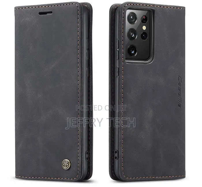 Shockproof TPU Inner Flip Stand Cover for Galaxy S21 Ultra 5