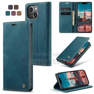 Sleep Stand Case Credit Card Leather Cover for iPhone 14