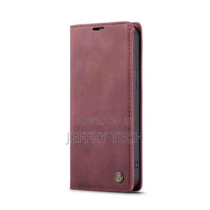 Leather Wallet Case for iPhone 14 Pro Max Plus Luxury Silico