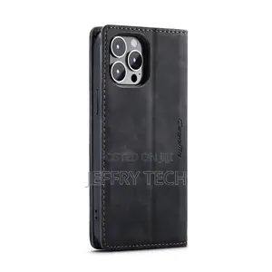 iPhone 14 Pro Caseme-013 Multifunctional Retro Frosted Leat