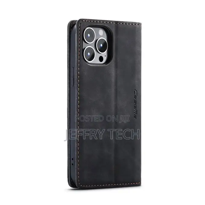 iPhone 14 Pro Caseme-013 Multifunctional Retro Frosted Leat