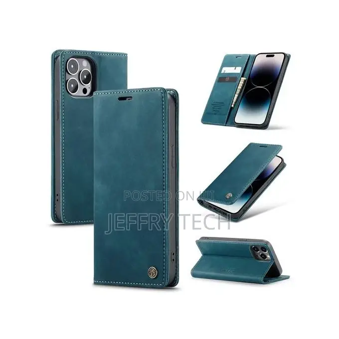 Caseme Flip Leather Case for iPhone 14 Pro Max
