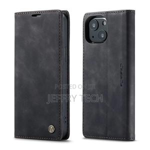 Leather Case With Card Slot Holder Wallet for iPhone 13- - thumbnail 2