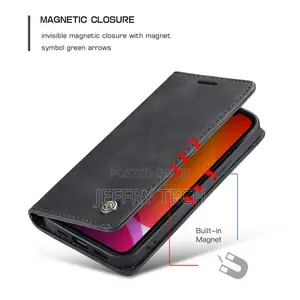 iPhone 12 Mini Flip Leather Case With Card Slot Holder 