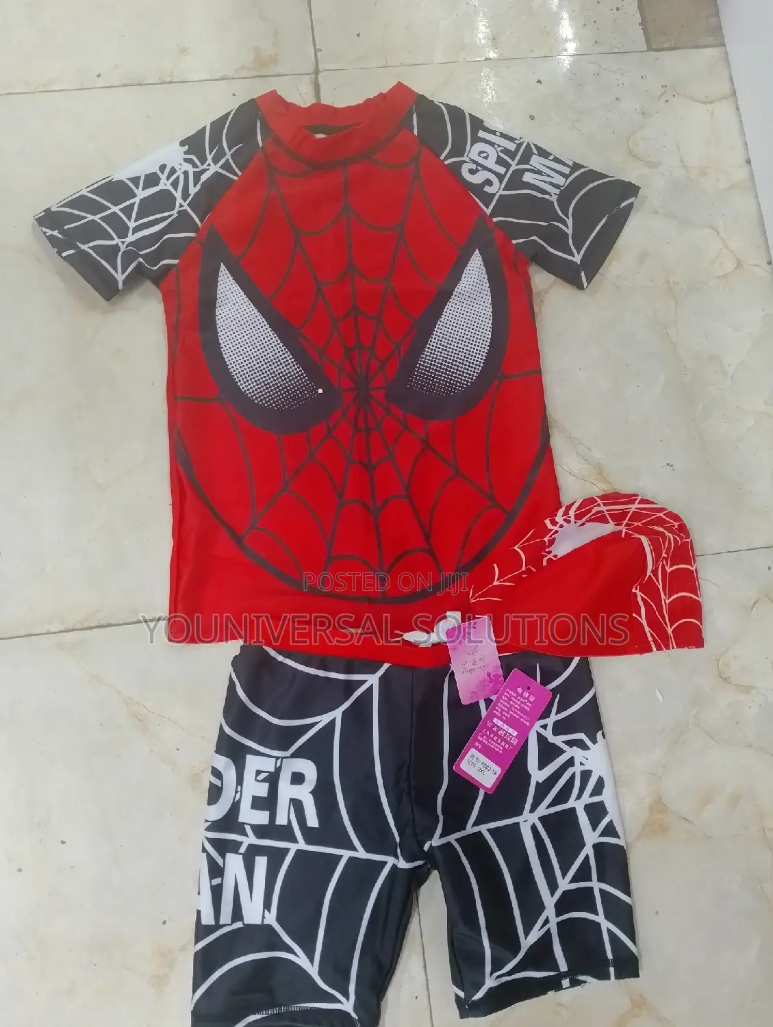 Spider Man Kids Swimming Suits