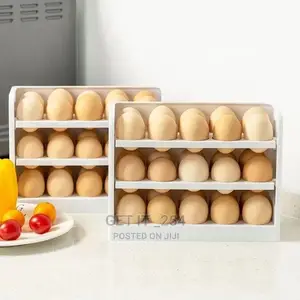 3layer 30pc Egg Storage Box Available in White