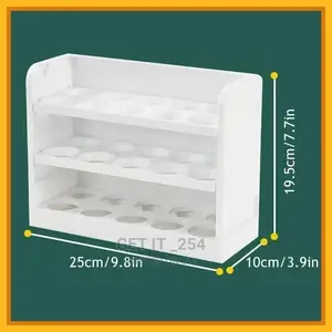 3layer 30pc Egg Storage Box Available in White