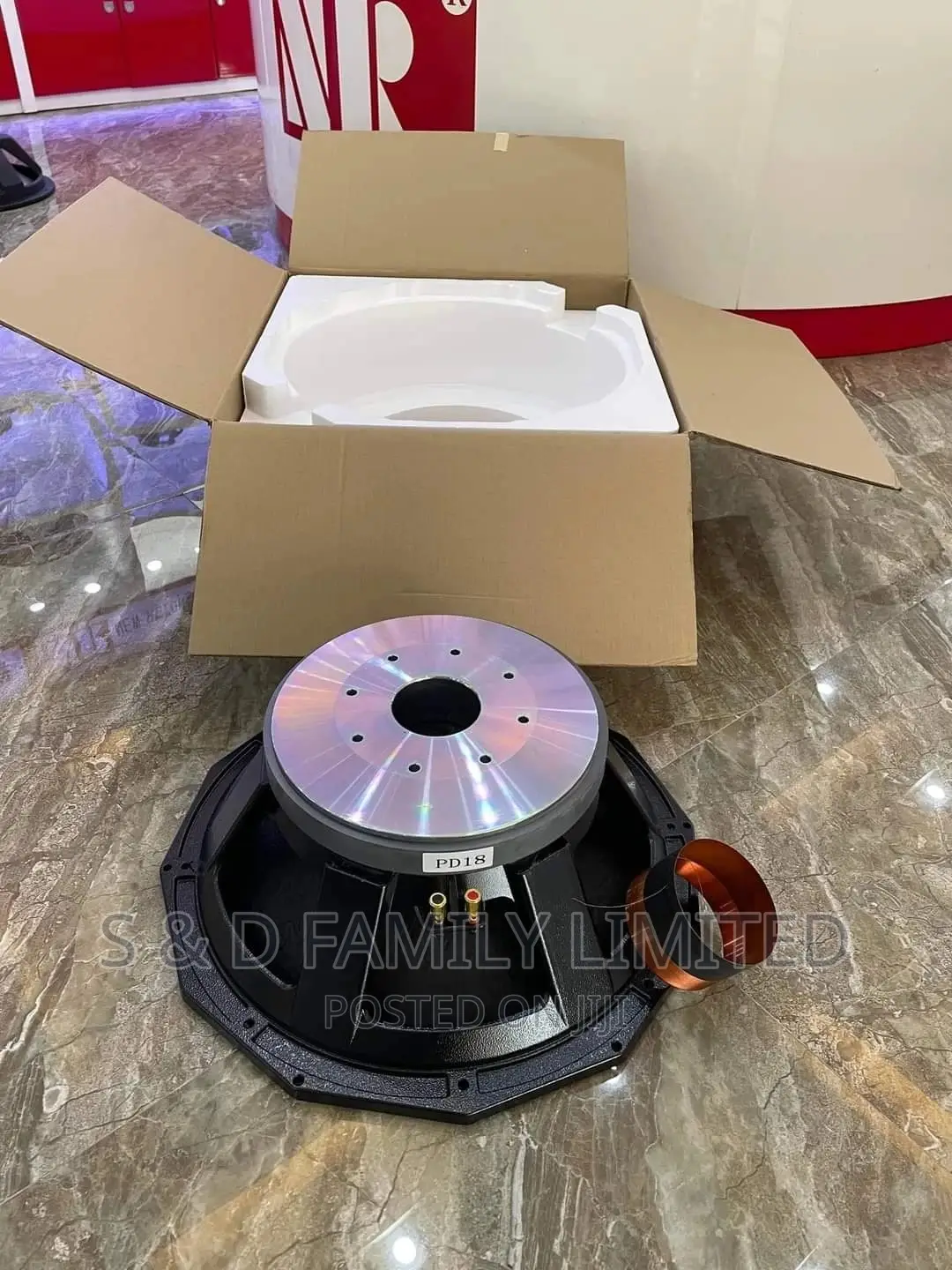 PD18 18inch Naked Speaker Subwoffer 280mm. Vc5inch
