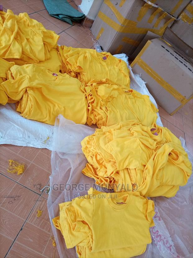 Round Neck Plain T-Shirts - main view