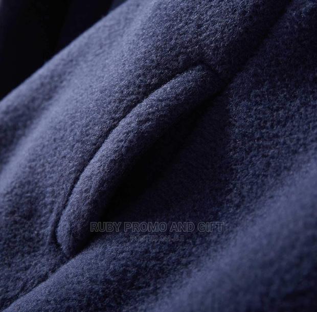 Navy Blue School Fleece Jacket - thumbnail 3