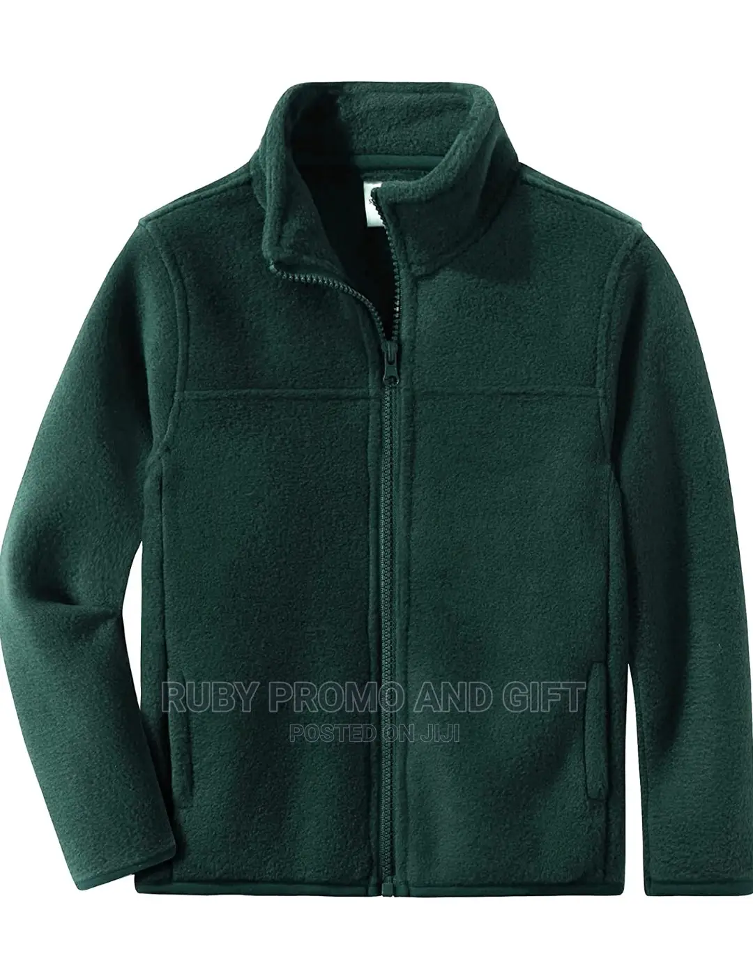 Dark Green School Fleece Jacket