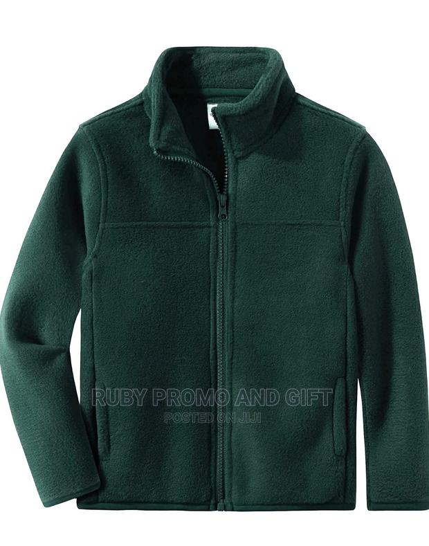Dark Green School Fleece Jacket