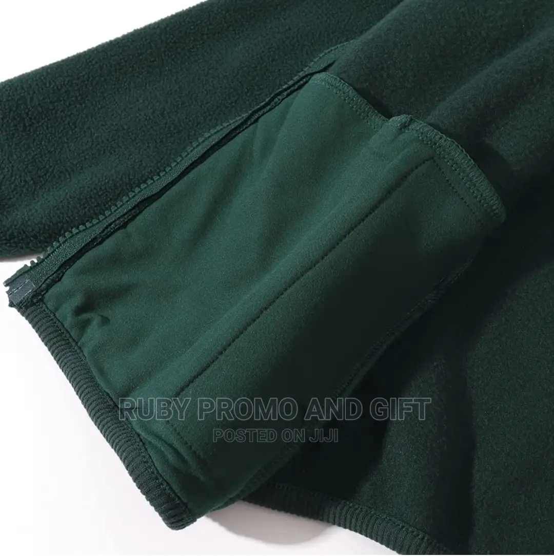 Dark Green School Fleece Jacket
