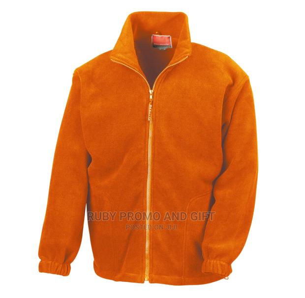 Orange School Fleece Jacket - main view