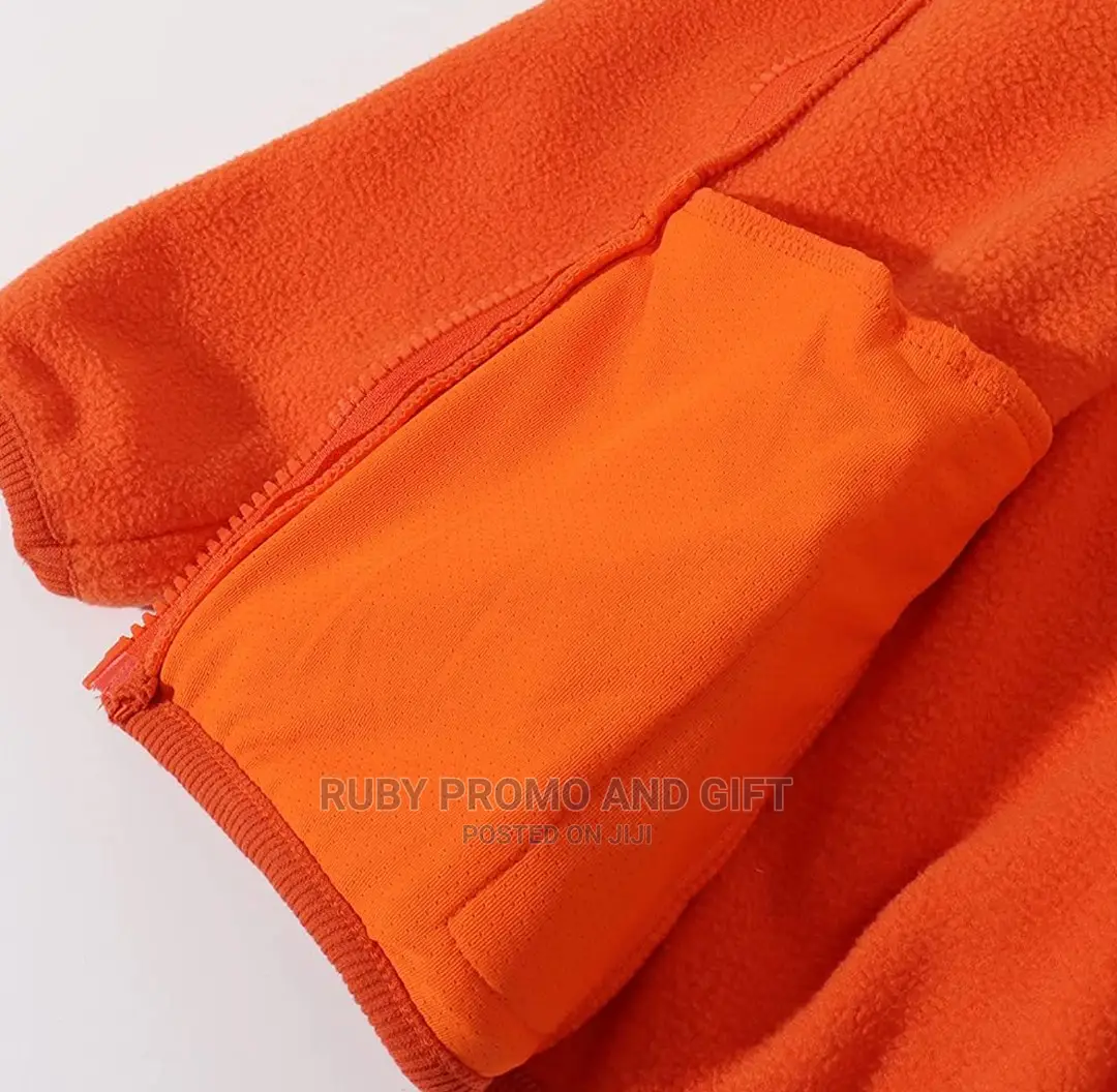 Orange School Fleece Jacket