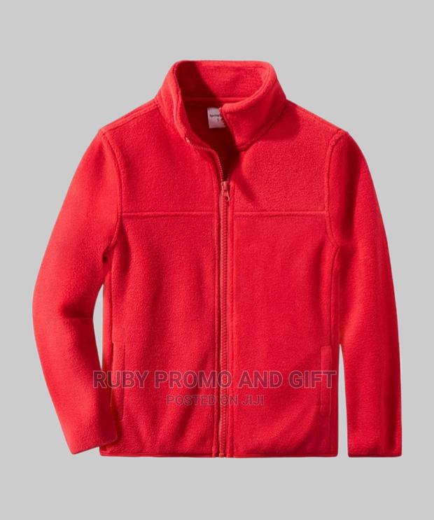 Red School Fleece Jackets - main view