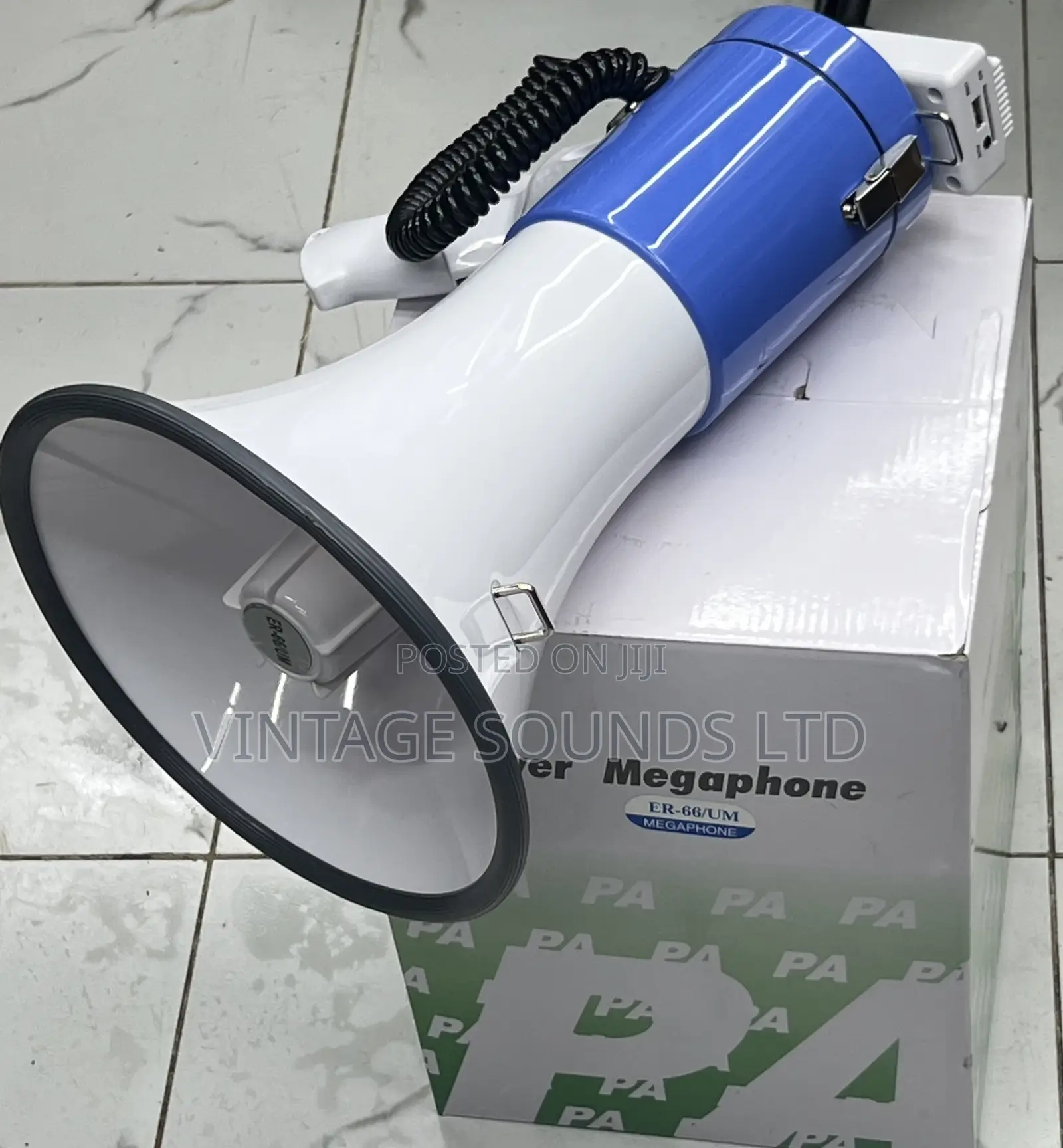 Megaphone Rechargeable Powerful Handy 50w Plastic With Siren