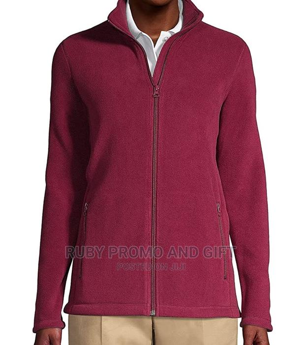 Maroon School Fleece Jackets - main view