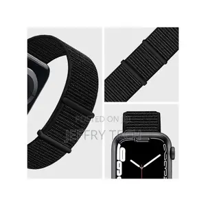 Apple Watch Series 8 (45mm) Nylon Sport Replacement Strap Ba