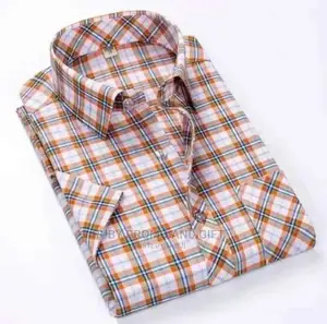Men's Official Checked Short Sleeved Shirts