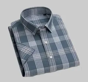 Men's Official Checked Short Sleeved Shirts