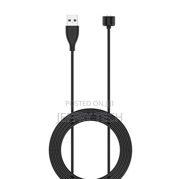 USB Charger for Xiaomi Mi Smart Band 5 Black - thumbnail 2