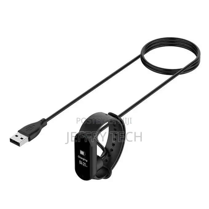 USB Charger for Xiaomi Mi Smart Band 5 Black