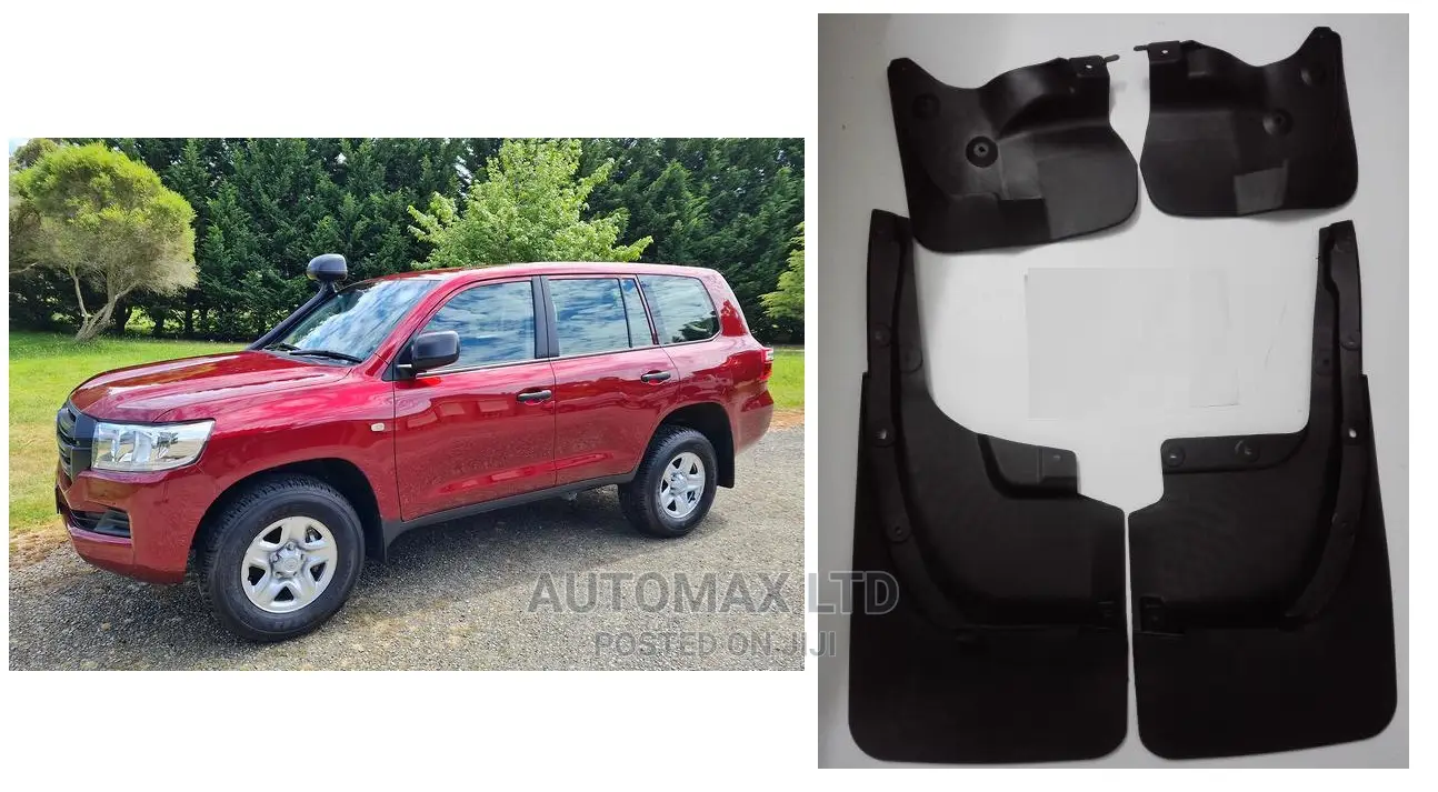 Toyota Land Cruiser, 200 Series, 4 Piece Mud Flaps