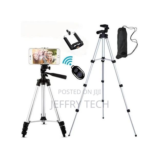 Remote Metal Tripod Suitable Mobile Phone/Camera/Ring Light - main view