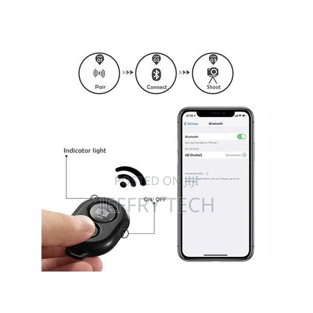 Remote Metal Tripod Suitable Mobile Phone/Camera/Ring Light - thumbnail 4