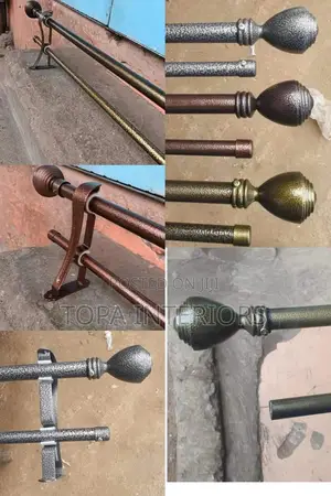 Powder Coated Jua Kali Curtain Rods