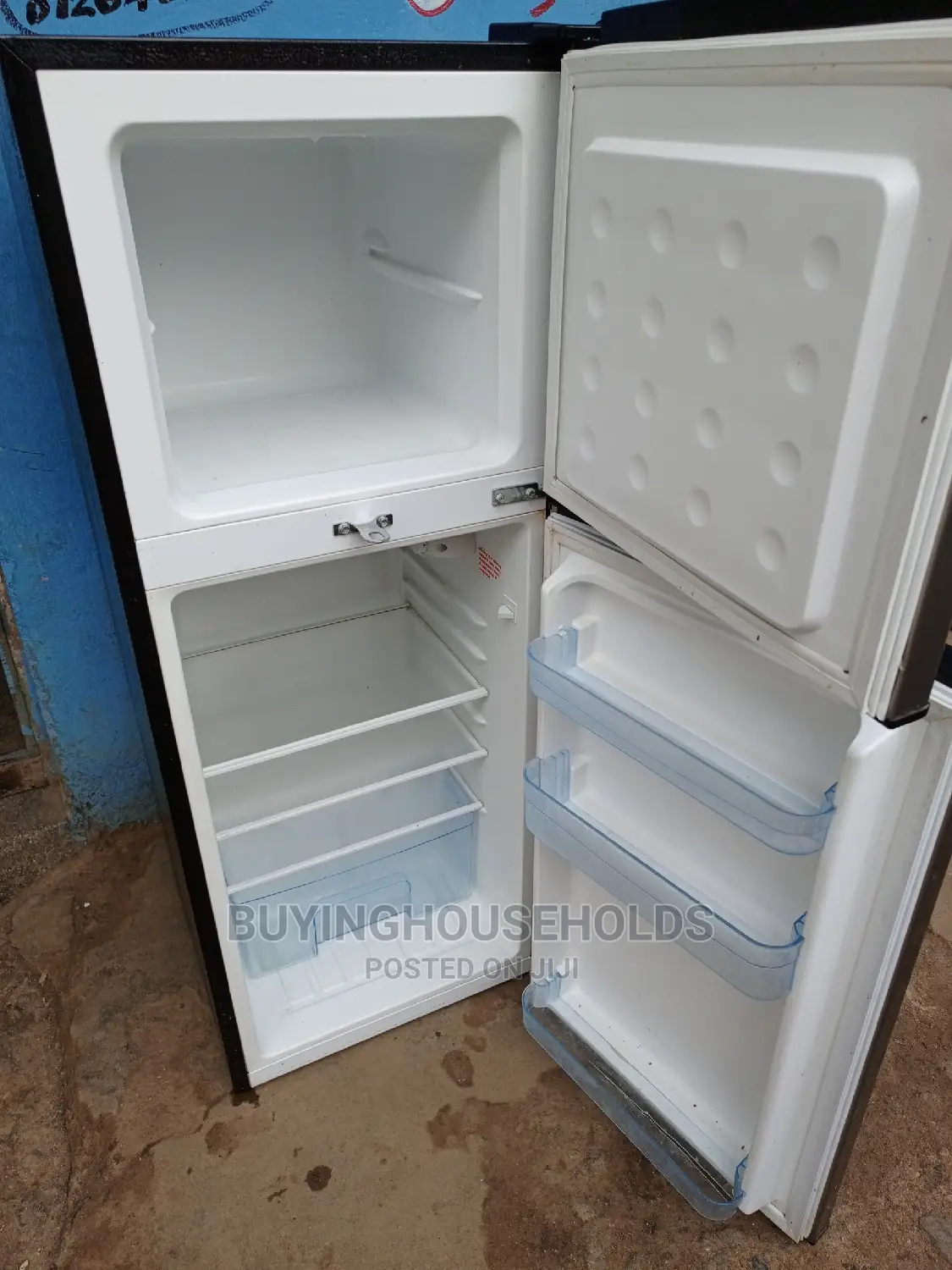 Bruhm 120L Two Door Fridge