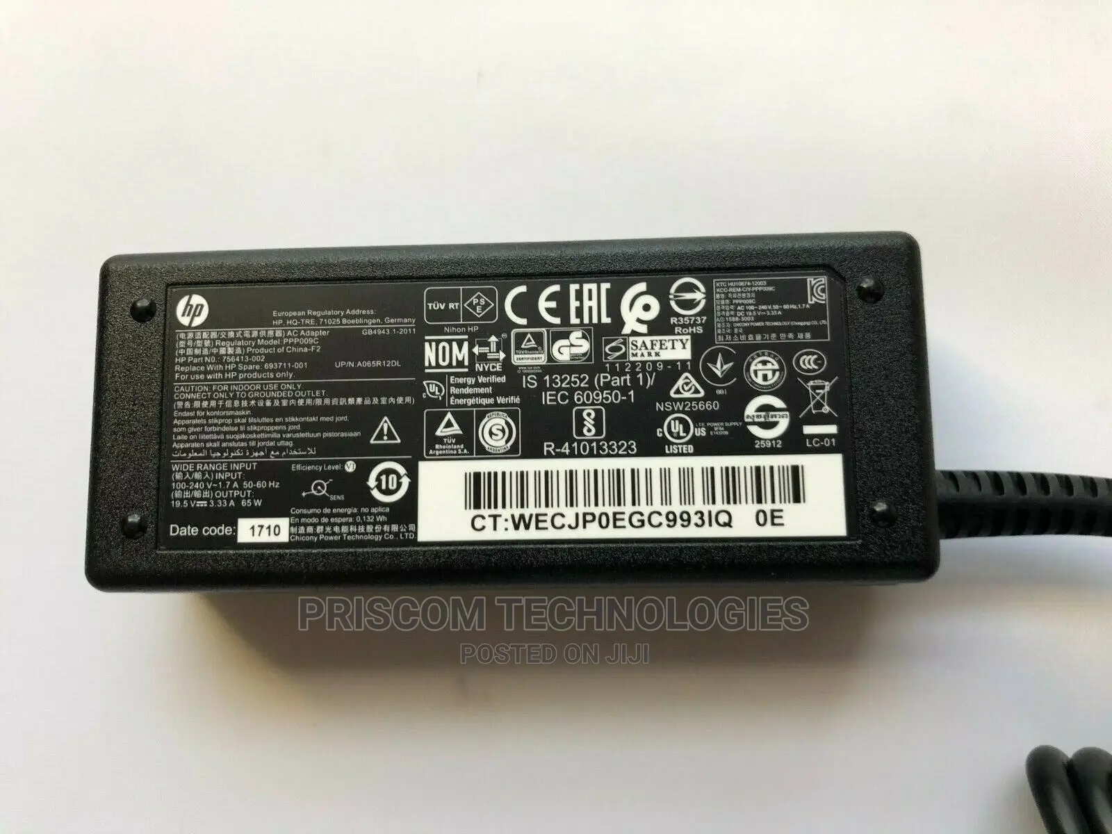 HP Probook 430 440 450 455 G1 G2 Adapters Chargers