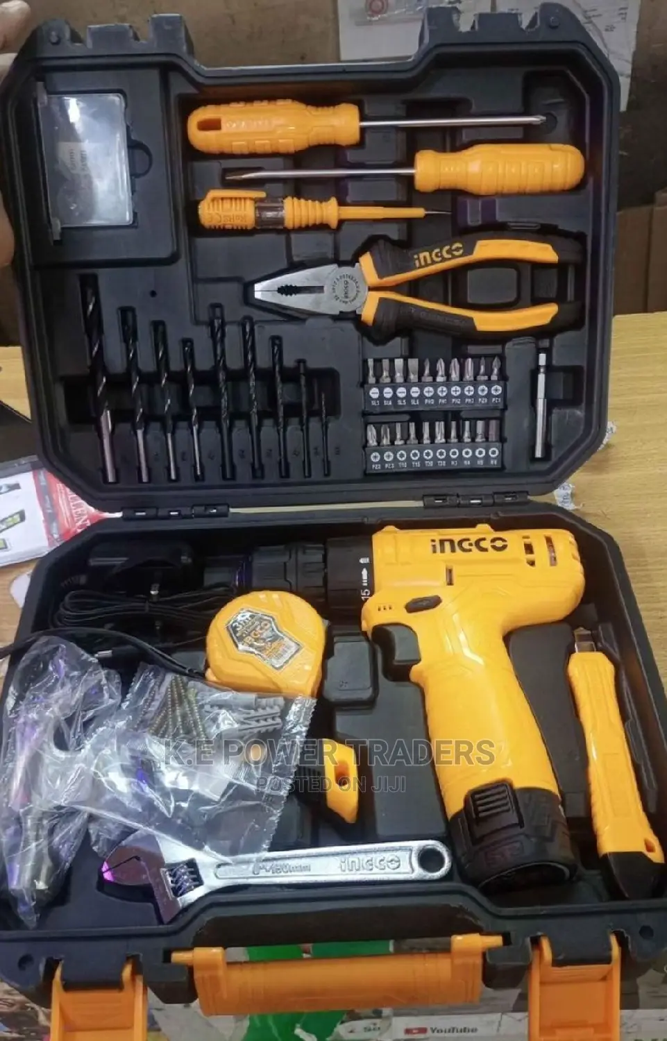 Affordable Ingco Cordless Drill Set