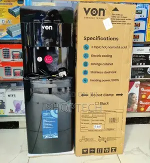 *Von Dispenser Hot, Normal and Cold. 3taps (Black)
