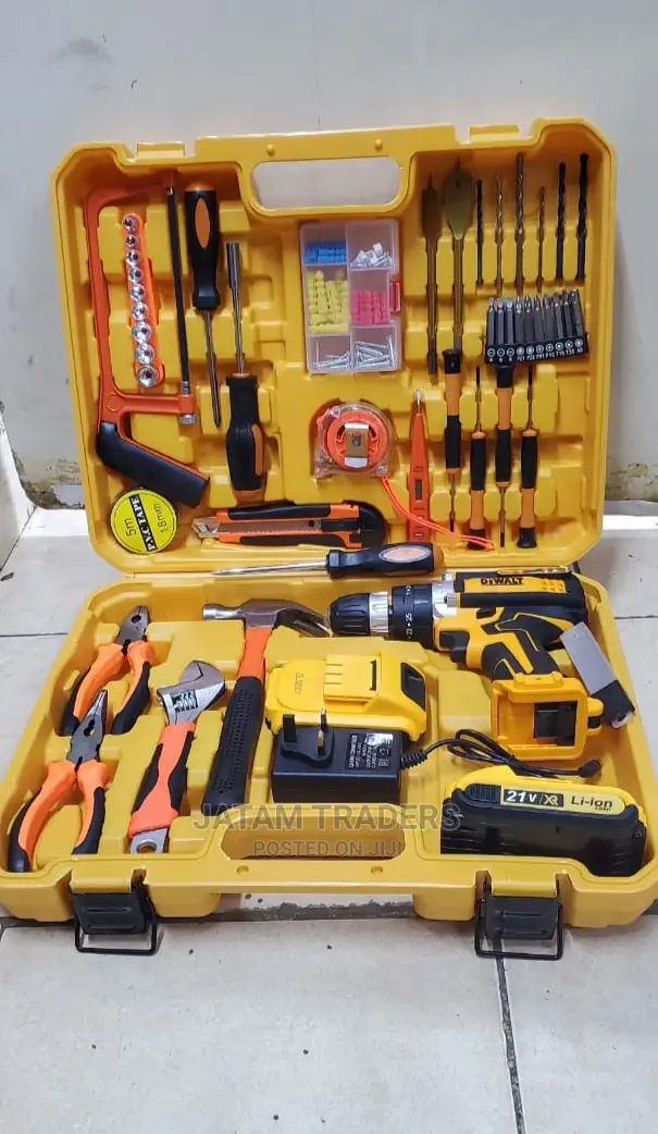 Cordless Dewalt Drill Set