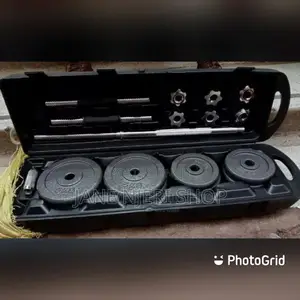 Adjustable 50 Kg Dumbells Set